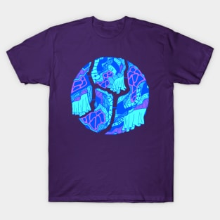 Blue Circle of Connection T-Shirt